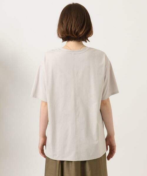eur3 / エウルキューブ カットソー | 【大きいサイズ】ジップポケットコットンTシャツ | 詳細3