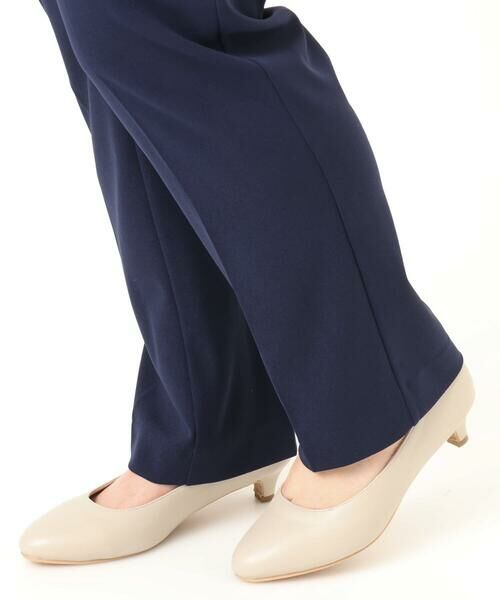 eur3 / エウルキューブ その他パンツ | 【大きいサイズ/11号サイズあり/セットアップ対応】カットジョーゼットテーパードパンツ | 詳細10
