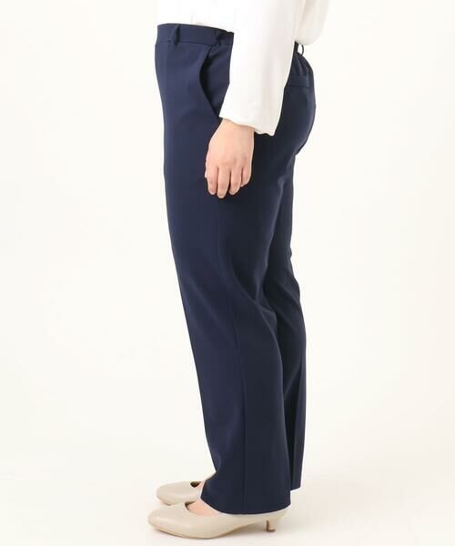eur3 / エウルキューブ その他パンツ | 【大きいサイズ/11号サイズあり/セットアップ対応】カットジョーゼットテーパードパンツ | 詳細5