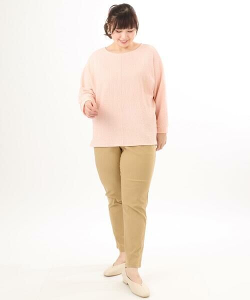 eur3 / エウルキューブ チノ・ワークパンツ | 【シリーズ累計販売2万枚！/大きいサイズ】さらさらストレッチテーパードパンツ | 詳細30
