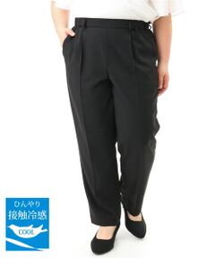 eur3 / エウルキューブ その他パンツ | 【大きいサイズ/機能素材】洗えるカノコセンタープレスパンツ