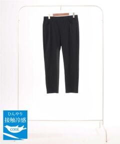 eur3 / エウルキューブ ショート・ハーフ・半端丈パンツ | 【大きいサイズ/接触冷感】ハイパーストレッチカットレングスパンツ