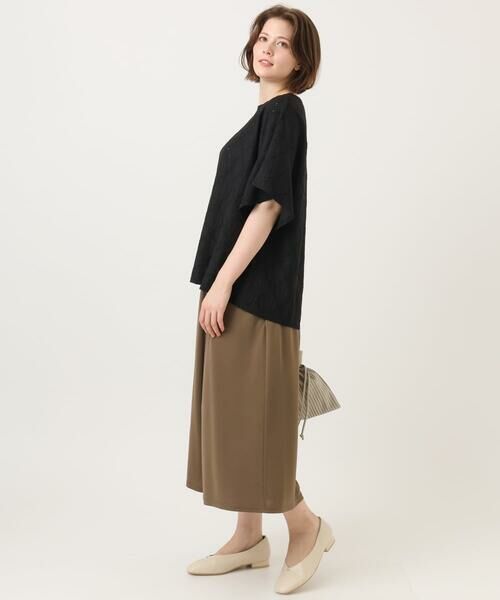 eur3 / エウルキューブ その他パンツ | 【大きいサイズ/接触冷感/セットアップ対応】ジャージーワイドパンツ | 詳細18