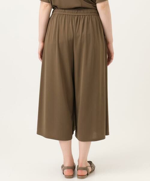 eur3 / エウルキューブ その他パンツ | 【大きいサイズ/接触冷感/セットアップ対応】ジャージーワイドパンツ | 詳細9