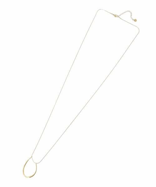 eur3 / エウルキューブ ネックレス・ペンダント・チョーカー | ニュアンスメタルデザインロングステンレスネックレス | 詳細2