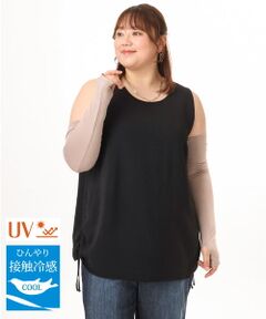 eur3 / エウルキューブ 手袋 | 【大きいサイズ/接触冷感/UVカット】アームカバー