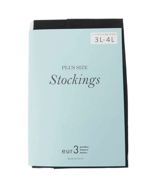eur3 / エウルキューブ その他小物 | ベーシックストッキング（ブラック）