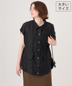eur3 / エウルキューブ セットアップ | 【大きいサイズ】サファリ風ジャケット