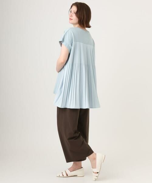eur3 / エウルキューブ カットソー | 【大きいサイズ/a.v.v×eur3】バックプリーツトップス | 詳細10