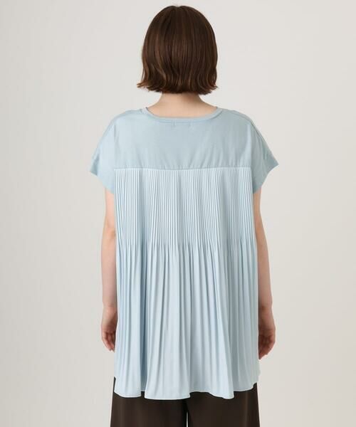 eur3 / エウルキューブ カットソー | 【大きいサイズ/a.v.v×eur3】バックプリーツトップス | 詳細3