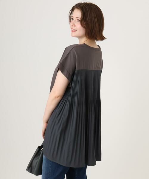 eur3 / エウルキューブ カットソー | 【大きいサイズ/a.v.v×eur3】バックプリーツトップス | 詳細18