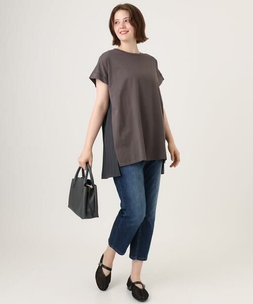 eur3 / エウルキューブ カットソー | 【大きいサイズ/a.v.v×eur3】バックプリーツトップス | 詳細19