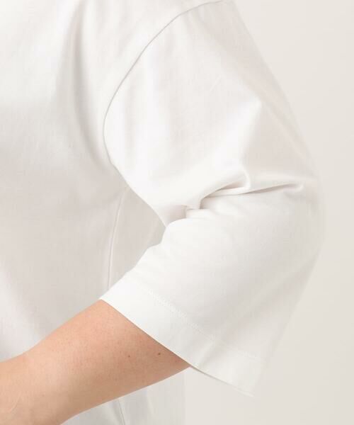 eur3 / エウルキューブ カットソー | 【WEB先行販売】【大きいサイズ】ドロップショルダーロゴTシャツ | 詳細11