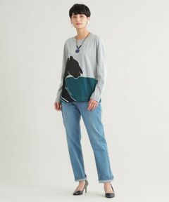 EVEX by KRIZIA  (大きいサイズ) / エヴェックス バイ クリツィア (オオキイサイズ) その他トップス | 【L】【ウォッシャブル】ブラックパンサーTシャツ