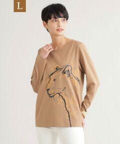 EVEX by KRIZIA  (大きいサイズ) / エヴェックス バイ クリツィア (オオキイサイズ) その他トップス | 【L】【ウォッシャブル】ブラックパンサーTシャツ