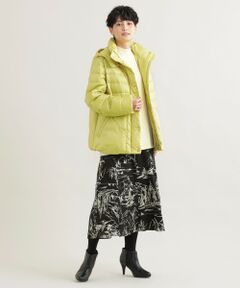 EVEX by KRIZIA  (大きいサイズ) / エヴェックス バイ クリツィア (オオキイサイズ) テーラードジャケット | 【L】【ウォッシャブル】*Wings掲載 エコグリーンダウンジャケット