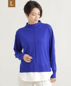 EVEX by KRIZIA  (大きいサイズ) / エヴェックス バイ クリツィア (オオキイサイズ) その他トップス | 【L】シャツコンビニット