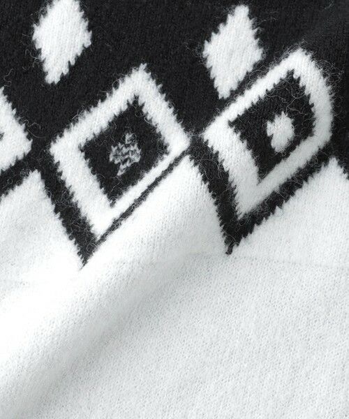 EVEX by KRIZIA  (大きいサイズ) / エヴェックス バイ クリツィア (オオキイサイズ) その他トップス | 【L】【ウォッシャブル】ウィンタージオメトリックジャカードニット | 詳細6