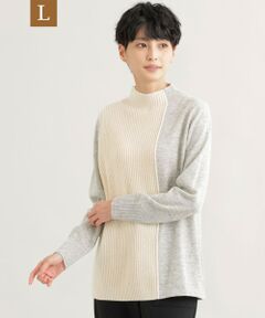 EVEX by KRIZIA  (大きいサイズ) / エヴェックス バイ クリツィア (オオキイサイズ) その他トップス | 【L】*Wings掲載 トーンアップカラーコンビニット