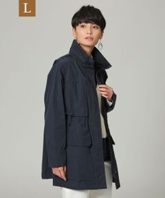 EVEX by KRIZIA  (大きいサイズ) / エヴェックス バイ クリツィア (オオキイサイズ) その他アウター | 【L】【はっ水】【ウォッシャブル】ミドルメモリータフタコート