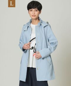 EVEX by KRIZIA  (大きいサイズ) / エヴェックス バイ クリツィア (オオキイサイズ) その他アウター | 【L】【花粉対策】【はっ水】【ウォッシャブル】ポランタフタコート