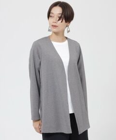 EVEX by KRIZIA  (大きいサイズ) / エヴェックス バイ クリツィア (オオキイサイズ) その他トップス | 【L】【ウォッシャブル】ストレッチポンチカーディガン