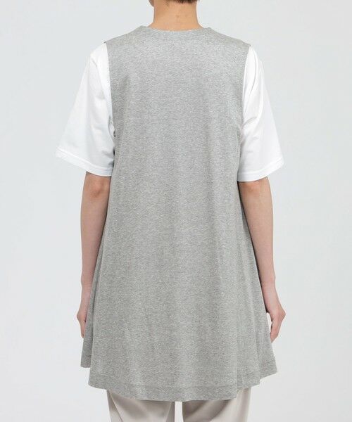 EVEX by KRIZIA  (大きいサイズ) / エヴェックス バイ クリツィア (オオキイサイズ) その他トップス | 【L】【ウォッシャブル】フライスジャージジレ | 詳細6