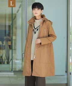 EVEX by KRIZIA  (大きいサイズ) / エヴェックス バイ クリツィア (オオキイサイズ) その他アウター | 【L】【はっ水】【ウォッシャブル】リサイクルポリエステルストレッチタフタコート