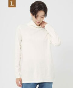 EVEX by KRIZIA  (大きいサイズ) / エヴェックス バイ クリツィア (オオキイサイズ) その他トップス | 【L】【ウォッシャブル】ソフトストレッチ天竺タートルネックカットソー