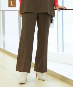 EVEX by KRIZIA  (大きいサイズ) / エヴェックス バイ クリツィア (オオキイサイズ) その他パンツ | 【L】【ウォッシャブル】シャークストレッチフレアパンツ