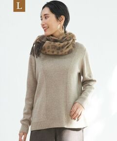 23AW＊Wings掲載＊【L】ウールカシミヤプルオーバーニット