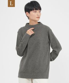 EVEX by KRIZIA  (大きいサイズ) / エヴェックス バイ クリツィア (オオキイサイズ) その他トップス | 【L】タートルネックプルオーバーラメニット