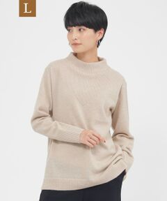 EVEX by KRIZIA  (大きいサイズ) / エヴェックス バイ クリツィア (オオキイサイズ) その他トップス | 【L】タートルネックプルオーバーラメニット