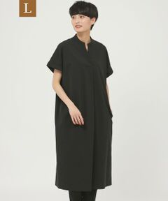 EVEX by KRIZIA  (大きいサイズ) / エヴェックス バイ クリツィア (オオキイサイズ) ロング・マキシ丈ワンピース | 【L】【UV対策】【はっ水】【ウォッシャブル】トリコットワンピース