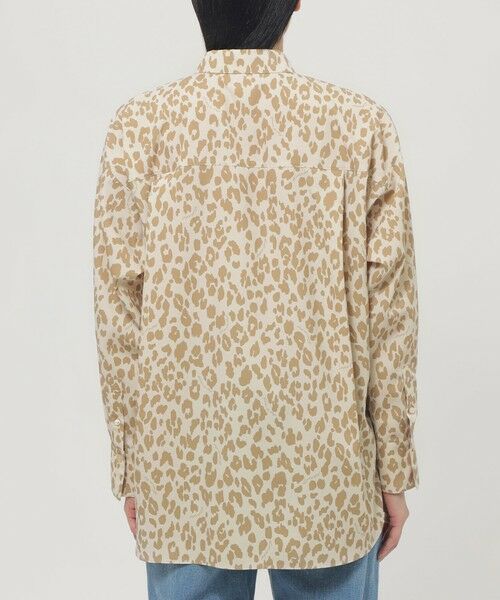 EVEX by KRIZIA  (大きいサイズ) / エヴェックス バイ クリツィア (オオキイサイズ) その他トップス | 【L】【マシンウォッシャブル】ソフトタイプライターパンサープリントシャツ | 詳細4