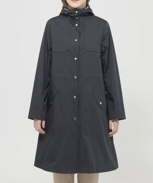 EVEX by KRIZIA (大きいサイズ) / エヴェックス バイ クリツィア (オオキイサイズ) その他アウター | 【L】【ウォッシャブル】【はっ水】【花粉対策】【防しわ】【UVカット】ポランタフタロングコート | 詳細3