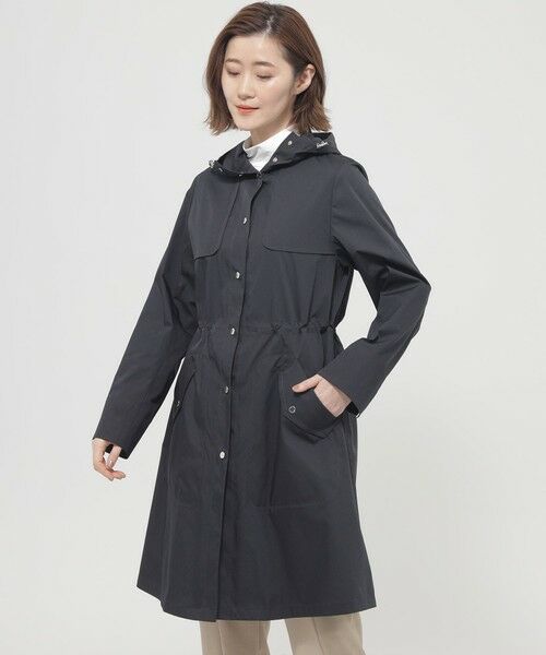 EVEX by KRIZIA (大きいサイズ) / エヴェックス バイ クリツィア (オオキイサイズ) その他アウター | 【L】【ウォッシャブル】【はっ水】【花粉対策】【防しわ】【UVカット】ポランタフタロングコート | 詳細7