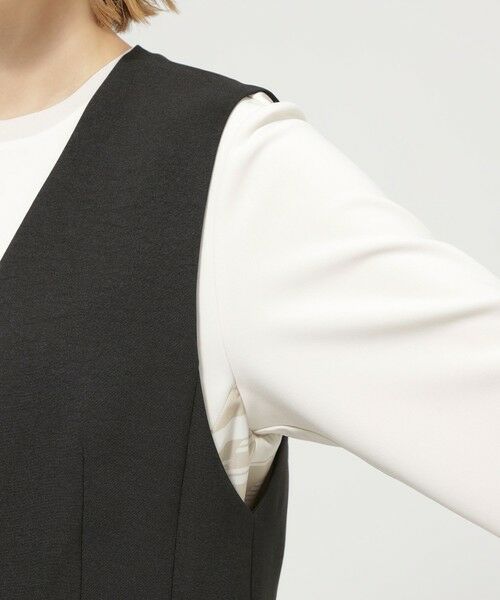 EVEX by KRIZIA  (大きいサイズ) / エヴェックス バイ クリツィア (オオキイサイズ) ベスト | 【L】【オン・オフで活躍！】【マシンウォッシャブル】フルダルヴィンテージジレ | 詳細6