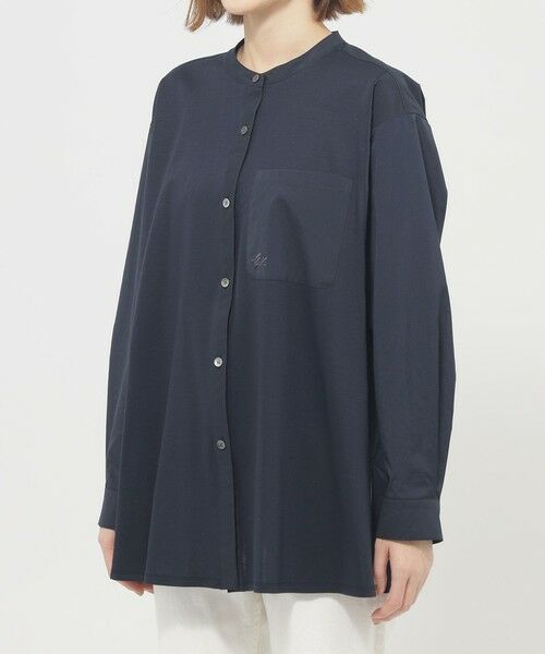 EVEX by KRIZIA  (大きいサイズ) / エヴェックス バイ クリツィア (オオキイサイズ) その他トップス | 【L】【ウォッシャブル】タイプライターコンビシャツ | 詳細4