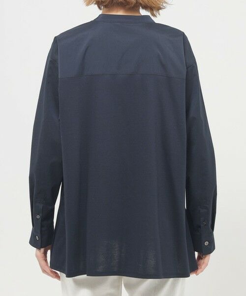 EVEX by KRIZIA  (大きいサイズ) / エヴェックス バイ クリツィア (オオキイサイズ) その他トップス | 【L】【ウォッシャブル】タイプライターコンビシャツ | 詳細5