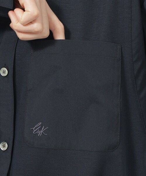 EVEX by KRIZIA  (大きいサイズ) / エヴェックス バイ クリツィア (オオキイサイズ) その他トップス | 【L】【ウォッシャブル】タイプライターコンビシャツ | 詳細6