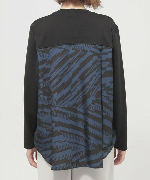 EVEX by KRIZIA  (大きいサイズ) / エヴェックス バイ クリツィア (オオキイサイズ) その他トップス | 【L】【ウォッシャブル】ランダムゼブラコンビカットソー | 詳細5