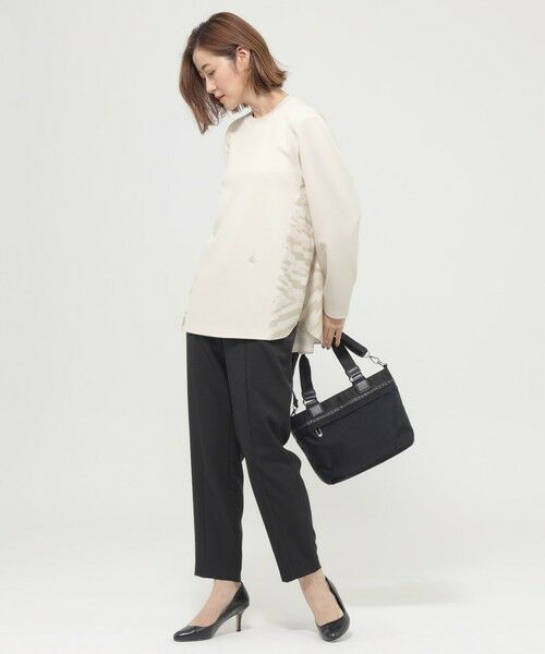 EVEX by KRIZIA  (大きいサイズ) / エヴェックス バイ クリツィア (オオキイサイズ) その他トップス | 【L】【ウォッシャブル】ランダムゼブラコンビカットソー | 詳細2