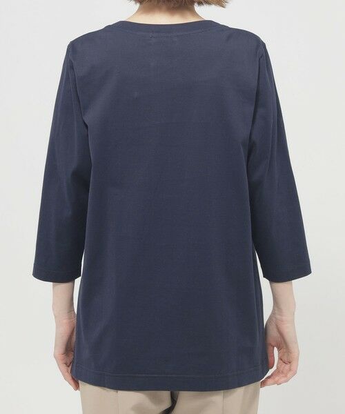 EVEX by KRIZIA  (大きいサイズ) / エヴェックス バイ クリツィア (オオキイサイズ) その他トップス | 【L】【ウォッシャブル】ゼブラバックプリントチュニックカットソー | 詳細7