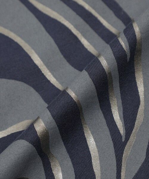 EVEX by KRIZIA  (大きいサイズ) / エヴェックス バイ クリツィア (オオキイサイズ) その他トップス | 【L】【ウォッシャブル】ゼブラバックプリントチュニックカットソー | 詳細9