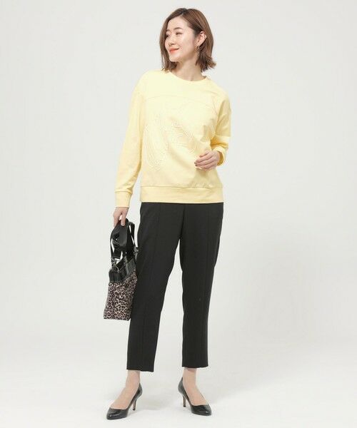 EVEX by KRIZIA (大きいサイズ) / エヴェックス バイ クリツィア (オオキイサイズ) その他パンツ | 【L】【オン・オフで活躍!】【マシンウォッシャブル】フルダルヴィンテージテーパードパンツ | 詳細1