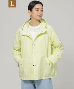 EVEX by KRIZIA  (大きいサイズ) / エヴェックス バイ クリツィア (オオキイサイズ) その他アウター | 【L】【ウォッシャブル】【はっ水】ライトタフタフーデッドブルゾン
