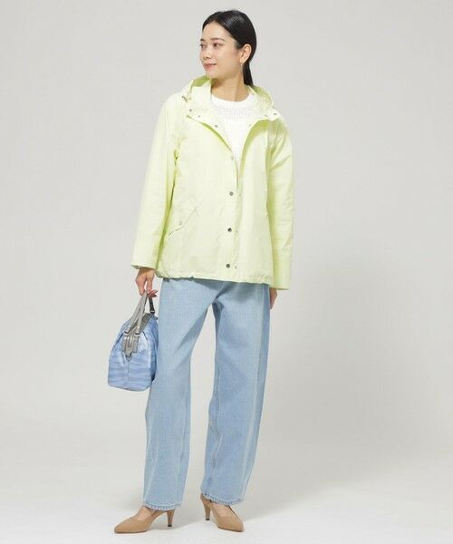 EVEX by KRIZIA  (大きいサイズ) / エヴェックス バイ クリツィア (オオキイサイズ) その他アウター | 【L】【ウォッシャブル】【はっ水】ライトタフタフーデッドブルゾン | 詳細4