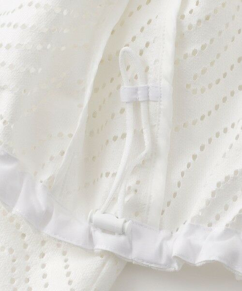 EVEX by KRIZIA  (大きいサイズ) / エヴェックス バイ クリツィア (オオキイサイズ) テーラードジャケット | 【L】【ウォッシャブル】パンチングゼブラショートブルゾン | 詳細8