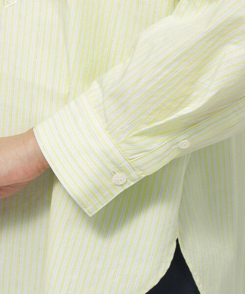 EVEX by KRIZIA  (大きいサイズ) / エヴェックス バイ クリツィア (オオキイサイズ) その他トップス | 【L】【ウォッシャブル】ラメストライプエンブロイダリーブラウス | 詳細7